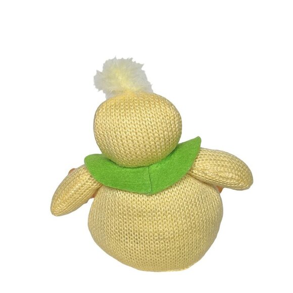 Yellow Duck Knitted Bean Bag Spring Plush Animal 12 Inch - Picture 3 of 4
